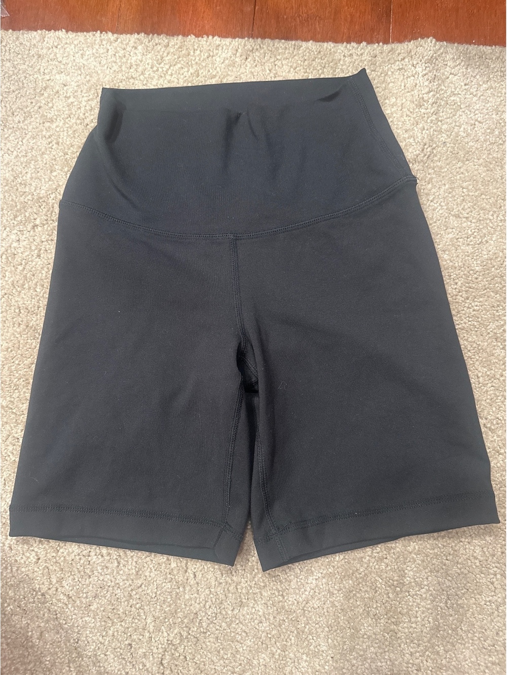 (6)Yogalicious LUX Everyday 7" Black Athletic Shorts XS
